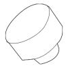 Cap - BMW (17-11-7-639-022)