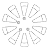 Wheel, Alloy - Volkswagen (561-601-025-8Z8)