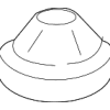 Air Filter Housing Grommet - Volkswagen (07C-133-588-P)
