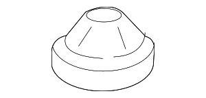 Air Filter Housing Grommet - Volkswagen (07C-133-588-P) Air Filter Housing Grommet - Volkswagen (07C-133-588-P)