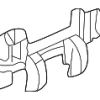 Buckle End Clip - BMW (52-10-8-099-498)