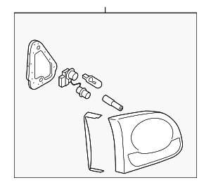 Tail Lamp Assembly - Volkswagen (5N0-945-108-C)