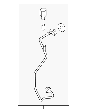Suction Hose - Volkswagen (7P0-820-744-E)