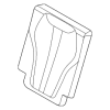 Seat Back Cover - BMW (52-30-8-494-063)