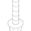 Mount Bracket Rear Bolt - Audi (N-911-591-01)