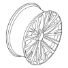 Wheel, Alloy - BMW (36-11-6-870-889)
