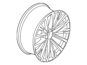 Wheel, Alloy - BMW (36-11-6-870-889) Wheel, Alloy - BMW (36-11-6-870-889)