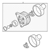 Alternator - Audi (06J-903-023-QX)
