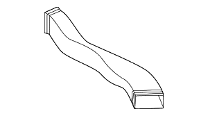 Instrument Panel Air Duct - Volkswagen (3CM-864-255-A)