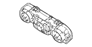 Heater Control - BMW (64-11-7-891-040)