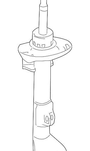 Suspension Strut - Mercedes-Benz (212-323-58-00)