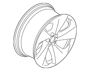 Wheel, Alloy - BMW (36-11-6-791-416) Wheel, Alloy - BMW (36-11-6-791-416)