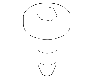 Radiator Support Panel Bolt - BMW (07-14-6-989-591)