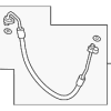 A/C Refrigerant Suction Hose - Audi (80A-816-743-A)