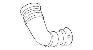 Air Tube - BMW (13-71-8-095-812) Air Tube - BMW (13-71-8-095-812)