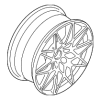 Wheel, Alloy - BMW (36-11-2-287-500)