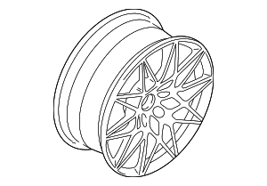 Wheel, Alloy - BMW (36-10-8-090-193) Wheel, Alloy - BMW (36-10-8-090-193)