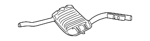 Exhaust Muffler - Volvo (31372155)