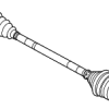 Axle Assembly - Audi (420-407-451-AX)