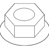 Upper Control Arm Nut - BMW (33-32-6-760-376)