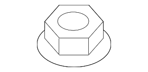 Upper Control Arm Nut - BMW (33-32-6-760-376)