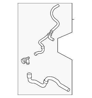 Upper Hose - Volkswagen (5QM-122-101-AF)
