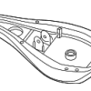 Upper Control Arm - BMW (33-32-6-781-625)
