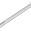 Belt Weather-Strip - BMW (51-33-7-349-640)