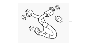 Refrigerant Hose - Volkswagen (5QE-816-017)