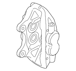 2012-2018 BMW Disc Brake Caliper - BMW (34-11-6-865-538)