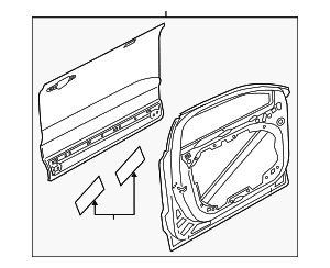 Door Shell - Volvo (32399082)