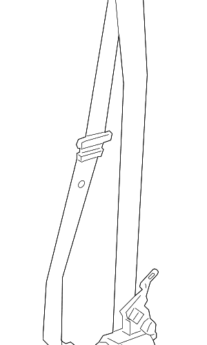 Seat Belt Assembly - BMW (72-11-7-497-859)