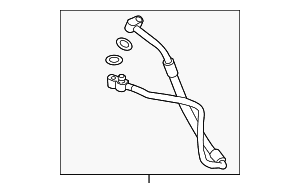 Discharge Hose - Audi (8R0-260-701-AF)