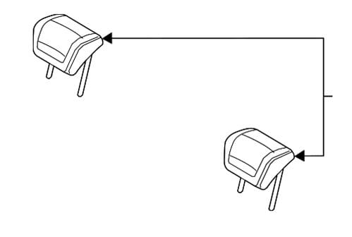 Headrest - Volvo (31498343)