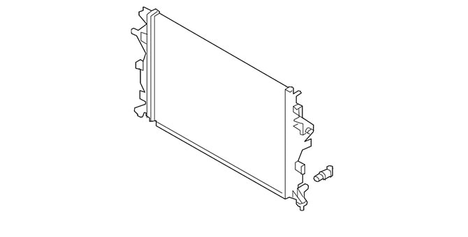 Radiator - Volkswagen (7L0-121-253) Radiator - Volkswagen (7L0-121-253)