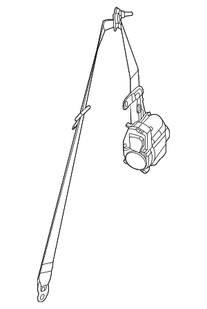 Lap & Shoulder Belt - BMW (72-11-8-097-826)