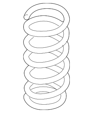 2004-2010 Volkswagen Touareg - Coil Spring - Volkswagen (7L6-511-115-M)