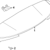 Spoiler - Land-Rover (LR181599)