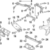 Rear Upper Control Arm - Land-Rover (LR182708)