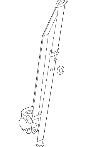 Seat Belt Assembly - Volkswagen (2GJ-857-705-D-RAA)