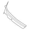 Rear Weather-Strip - Land-Rover (LR101655)
