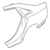 Quarter Panel - Audi (4F5-809-837-A)