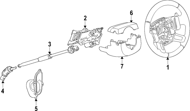Steering Wheel - Land-Rover (LR173794) Steering Wheel - Land-Rover (LR173794)