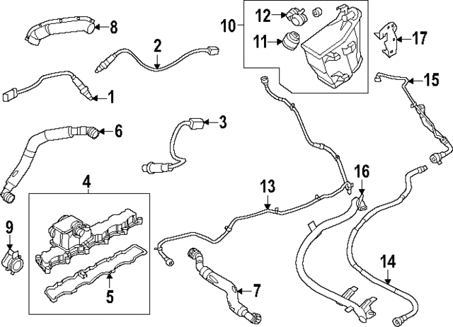 Oxygen Sensor - Land-Rover (LR181152) Oxygen Sensor - Land-Rover (LR181152)