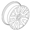 Alloy Wheel, 18-Inch - Land-Rover (LR002798)