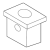 Auxiliary Radiator Lower Insulator - Land-Rover (LR007399)