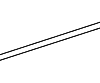 2004-2006 Volkswagen Phaeton - Belt Weather-Strip - Volkswagen (3D7-839-476-C-PRP)