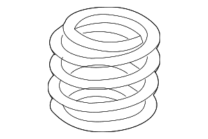 2011-2014 Volkswagen Routan - Coil Spring - Volkswagen (7B0-411-105-K)