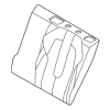 Seat Back Cover - Land-Rover (LR047894)