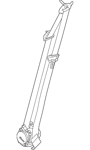 Belt & Retractor - Land-Rover (LR178157)